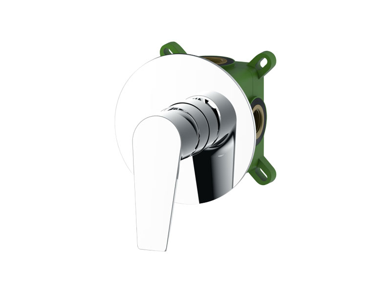 Df15804R chrome concealed shower faucets