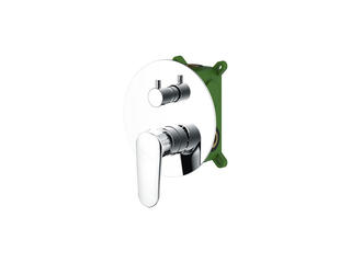 DF11503R chrome concealed bath faucets with two outlet