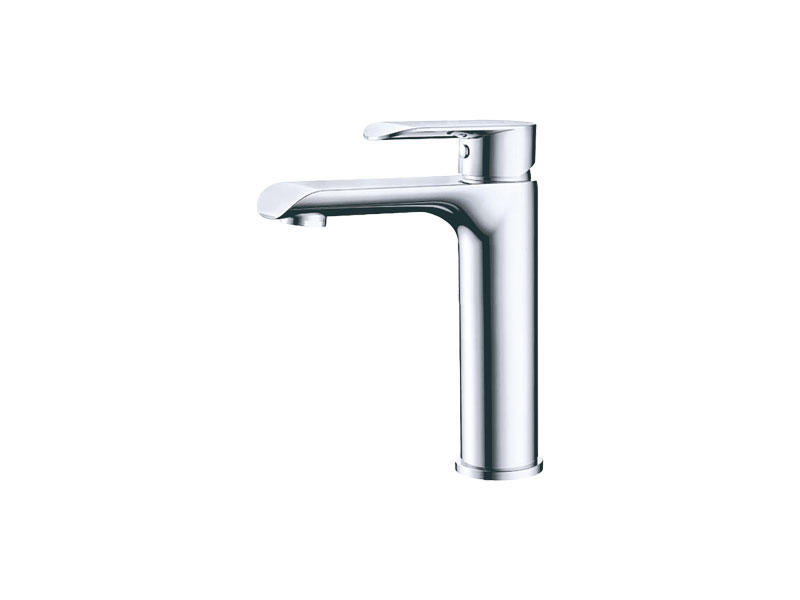 DF12301 chrome basin faucets - middle high