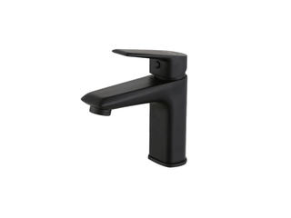 DF18051B matt black basin faucets