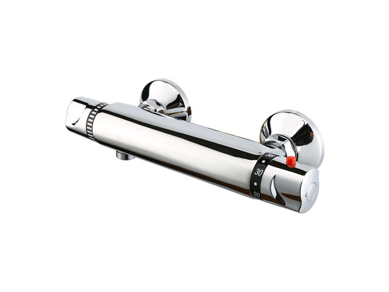 Various Handle Types for Chrome-plated Thermostatic Bath Faucets