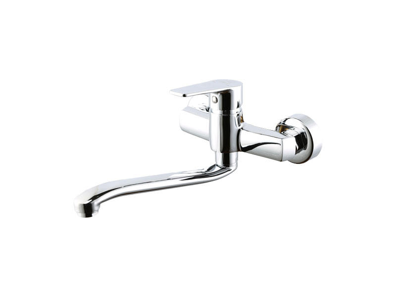 DF15805 chrome wall mounted sink faucets