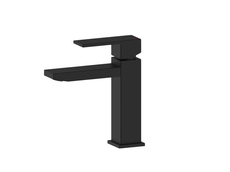 DF18001B matt black basin faucets