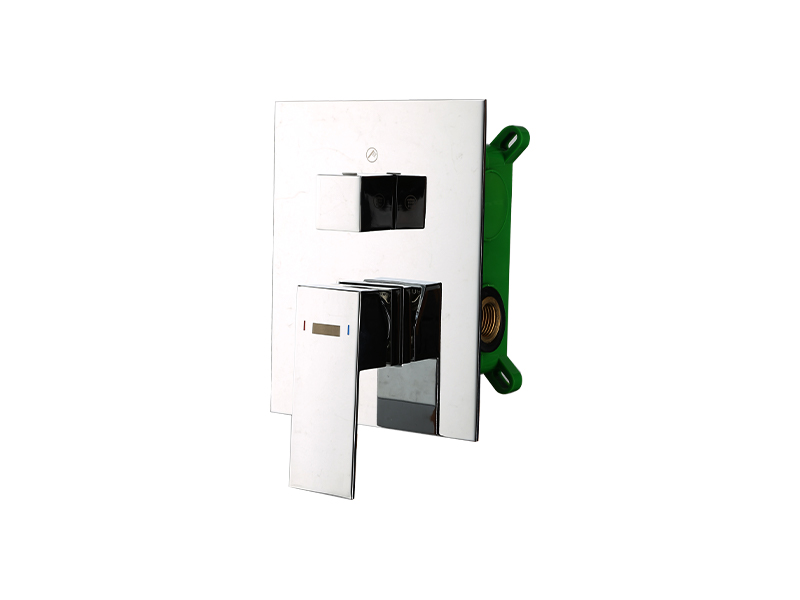 DF18183R chrome concealed bath faucets with two outlet
